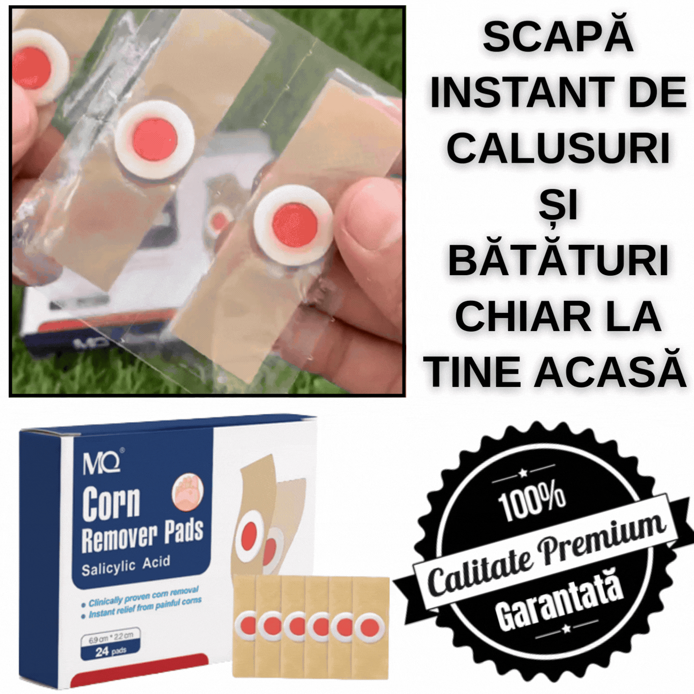 FootRelief™ – Scapă Rapid De Bătături Și Calușuri