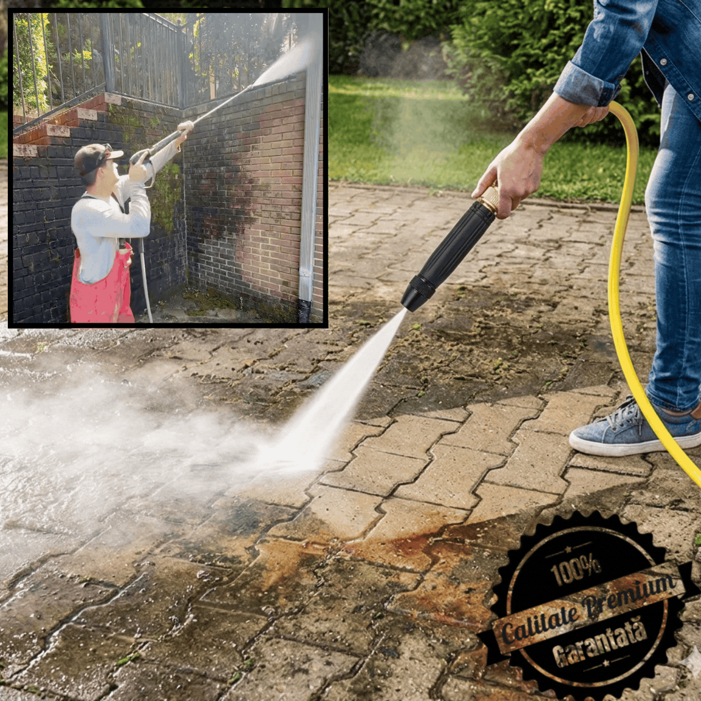 Pulverizator WaterPress cu 3 Moduri de Presiune