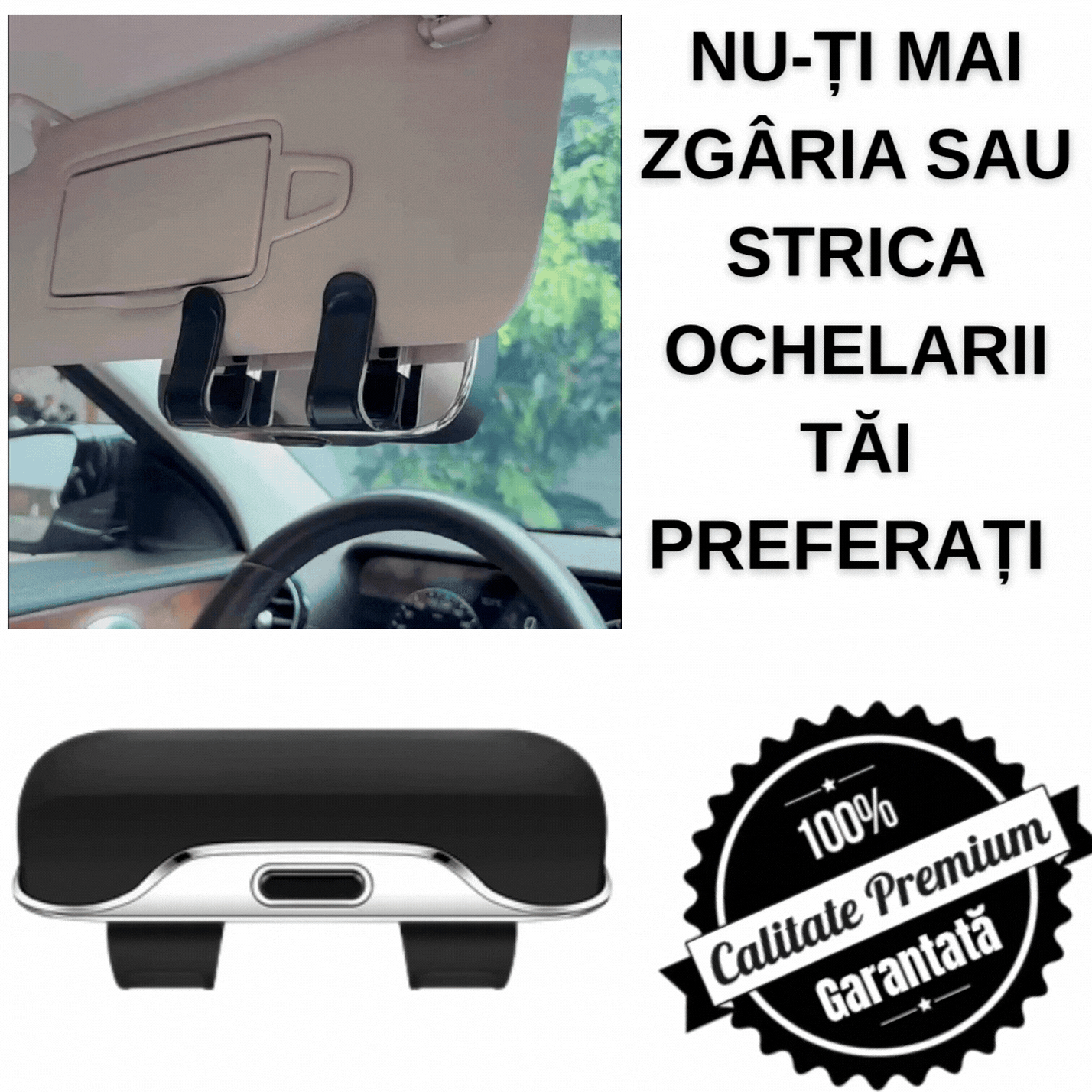 Suport Pentru Ochelari AutoClip™