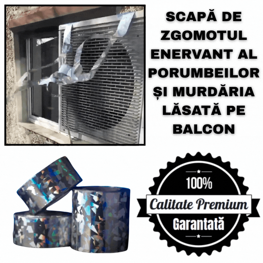 Bandă Reflectorizantă ANTI PĂSĂRI