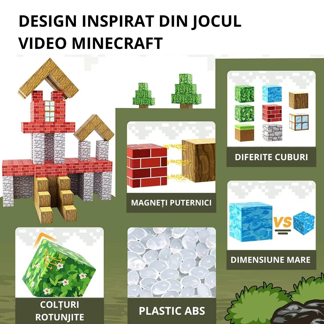 MyCraft™ Cuburi Magnetice De Construcție
